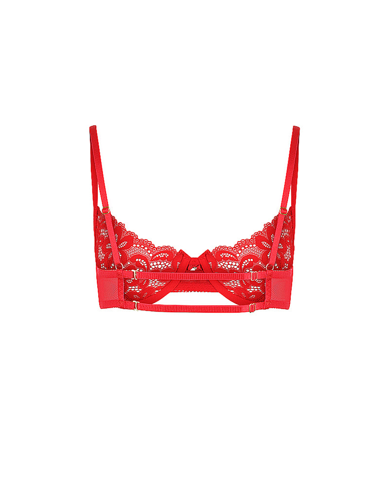 Aubrey Bra Red