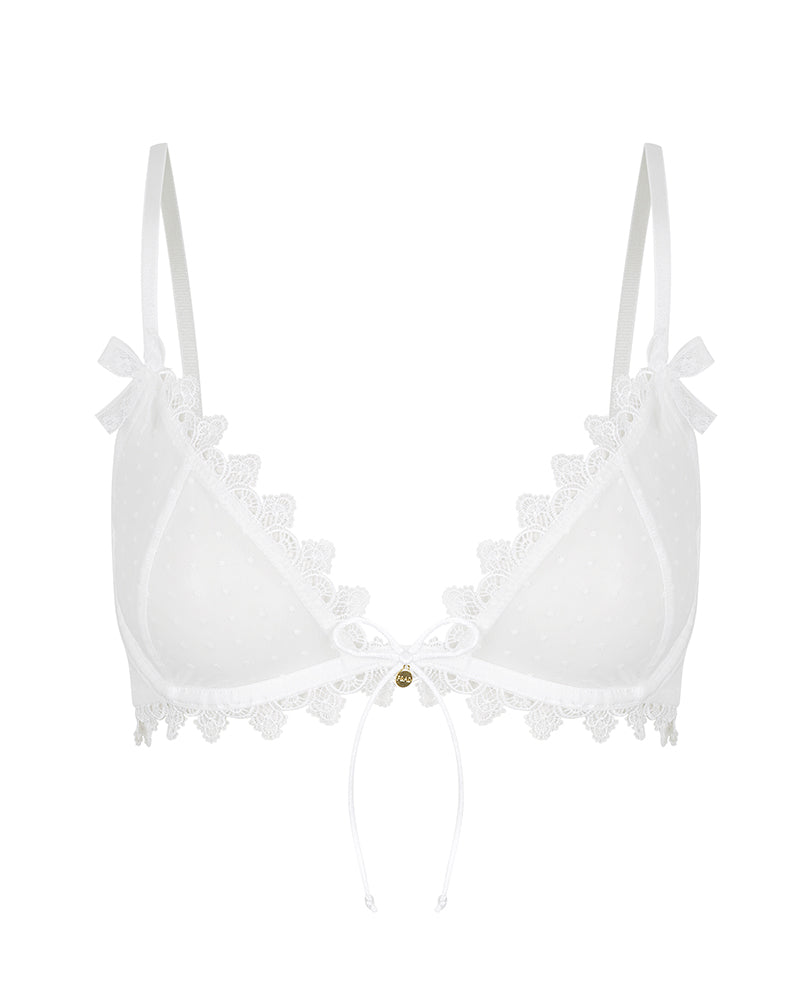 Claudia Bra White