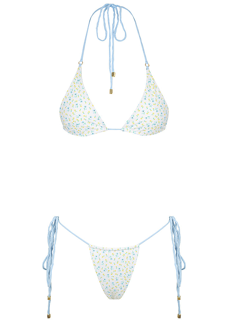 Phoebe Swim Set - Floral Blue