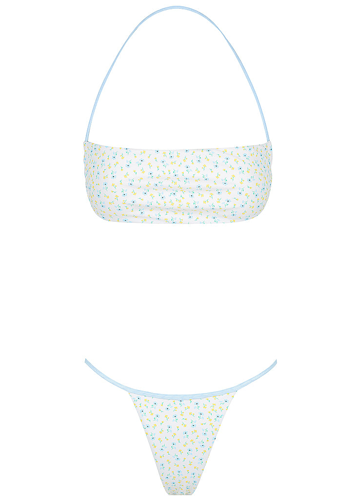 Lydia Swim Set - Floral Blue