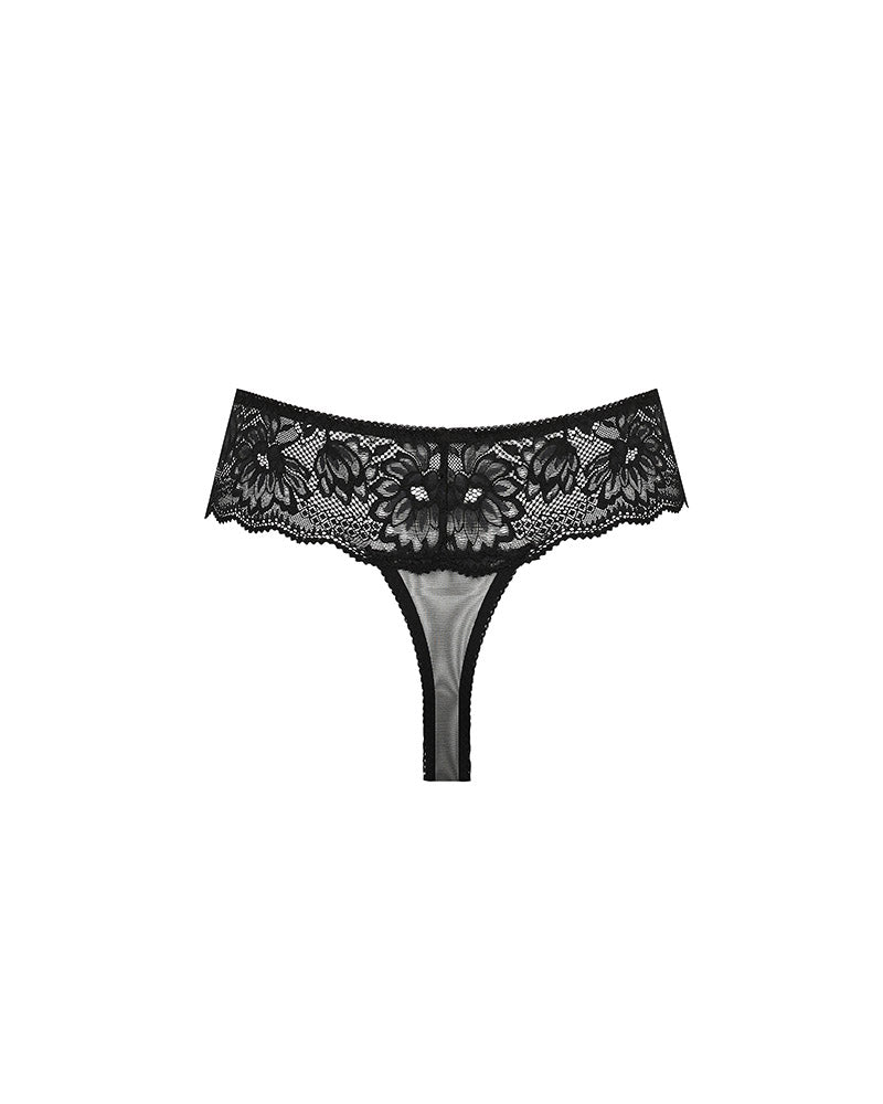 Olivia Black Panty LARGE - Sample Sale