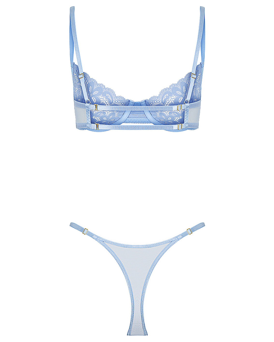 Aubrey Thong Set Blue