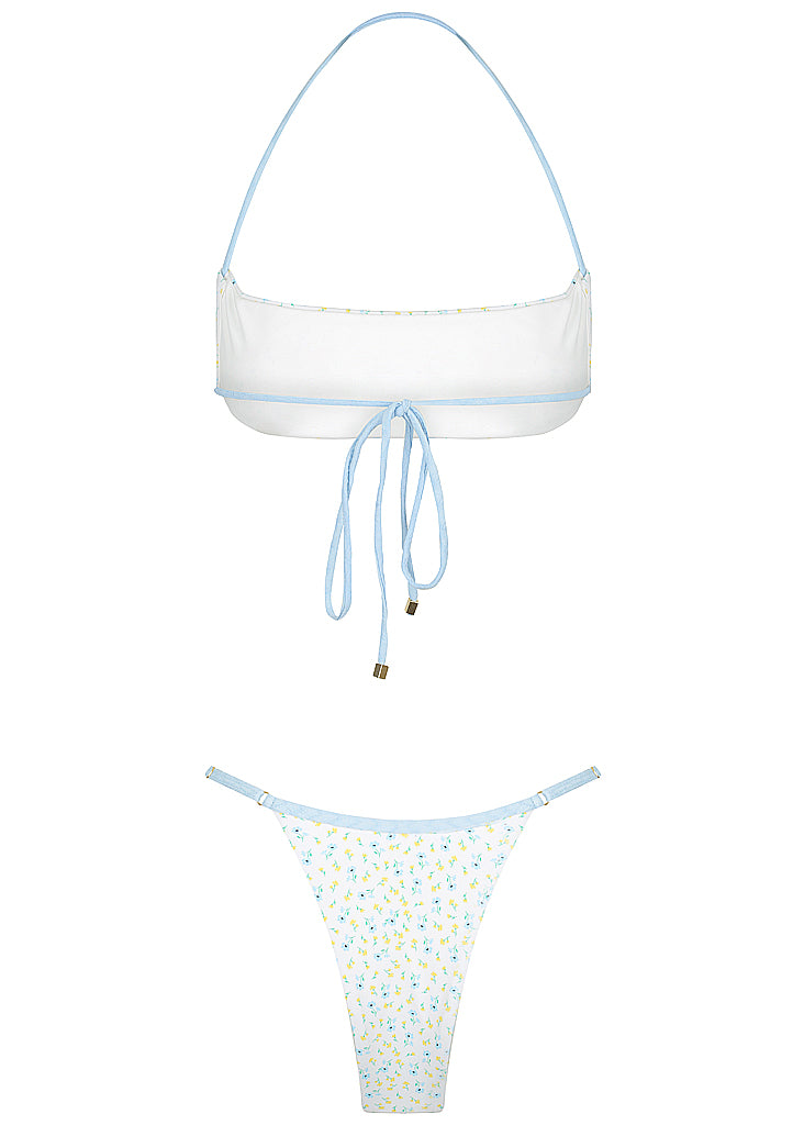 Lydia Swim Set - Floral Blue